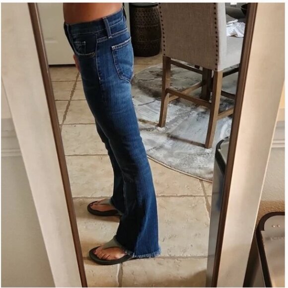 Current/Elliot "The Flip Flop" dark wash jeans - Picture 9 of 16